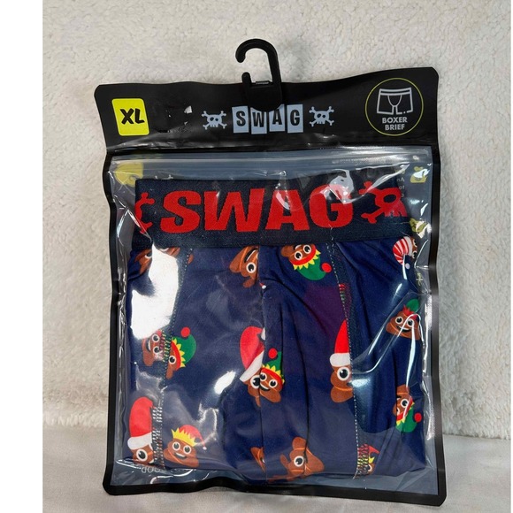 2-Pack SWAG Xmas The Simpsons Homer Donut Boxer Briefs Underwear Mens XL - Picture 2 of 8